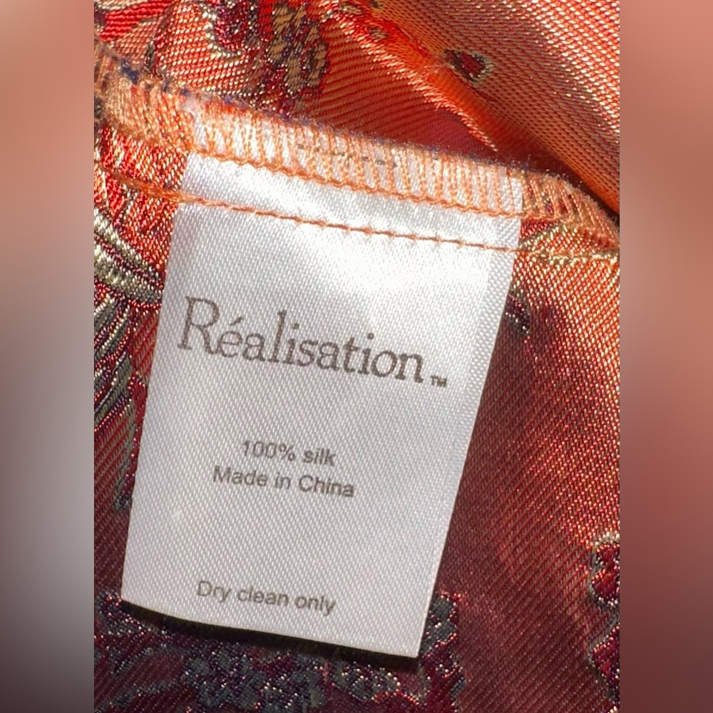 Realisation Par 100% Silk The Emilie Mini Dress in Shanghai Nights Size M - Picture 4 of 4